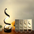 LED Night Light Spiral Table Lamp