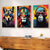 Modern Satz von 3 Gaming Graffiti Wand art Leinwand